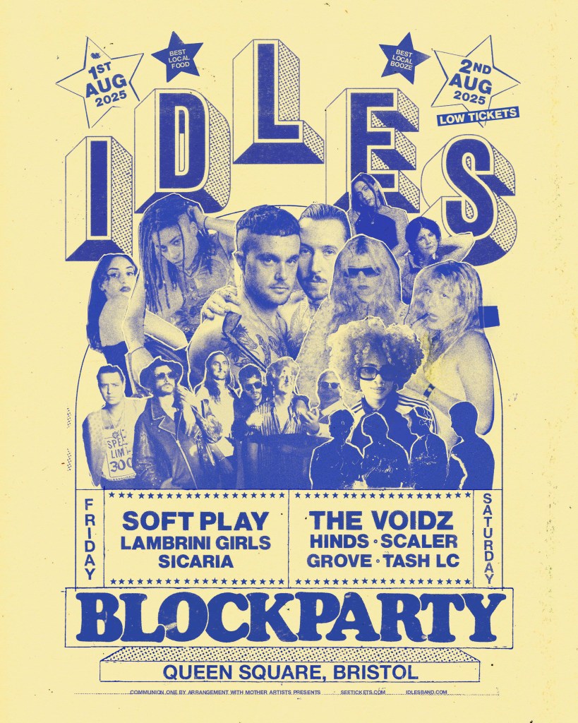 IDLES Announce Special Guests For Their Bristol Block Party